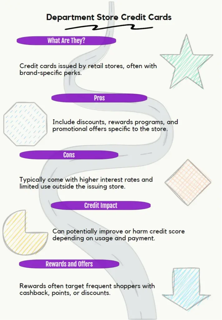 department store credit cards