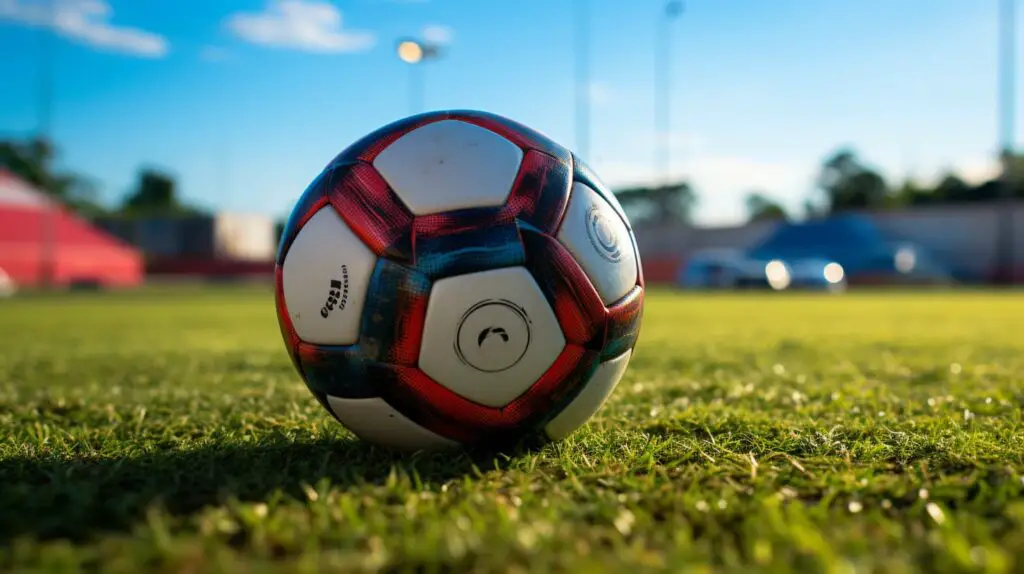 image of soccer ball sporting equipment