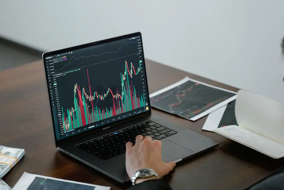Stock image of a person analyzing financial charts and graphs, representing the importance of long-term financial planning for wealth creation.