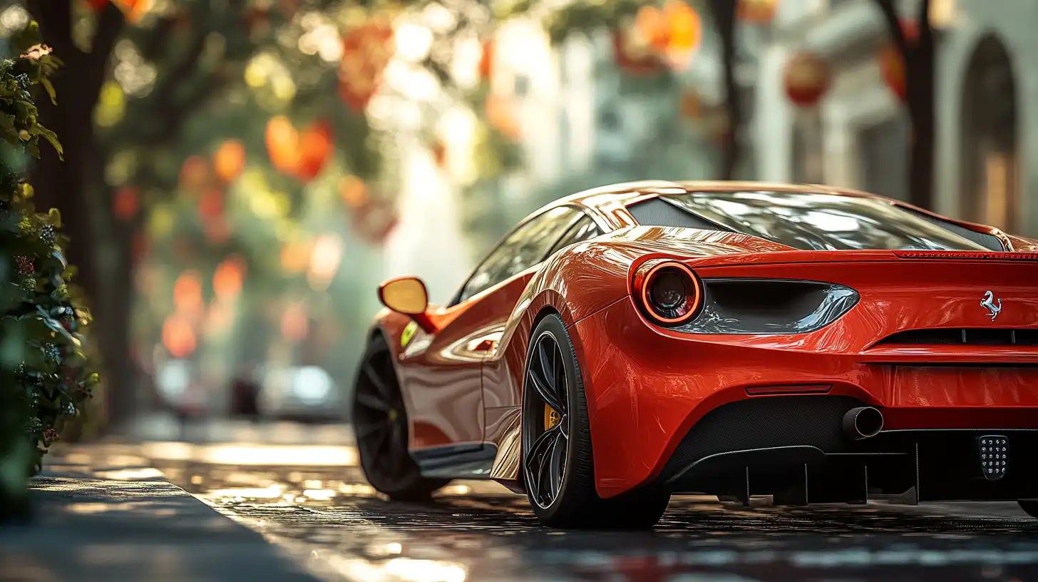 image of a sports car not budgeted for