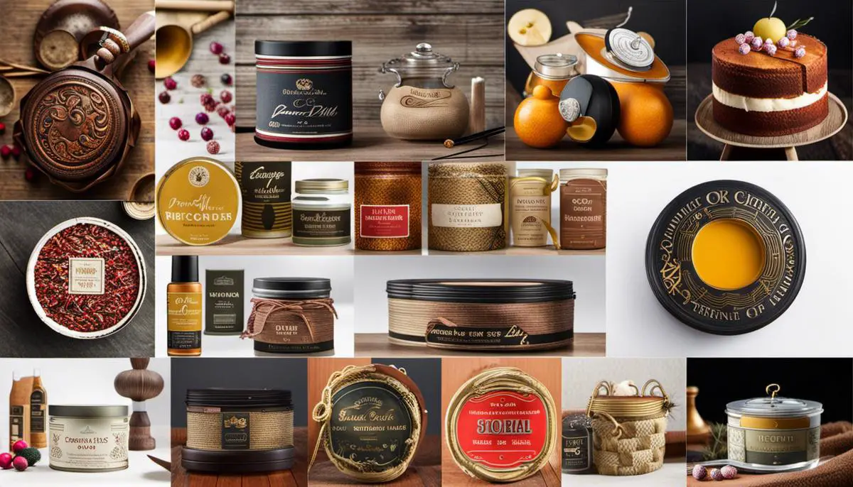 Collage of products from different online crafts stores representing the variety and uniqueness of offerings.