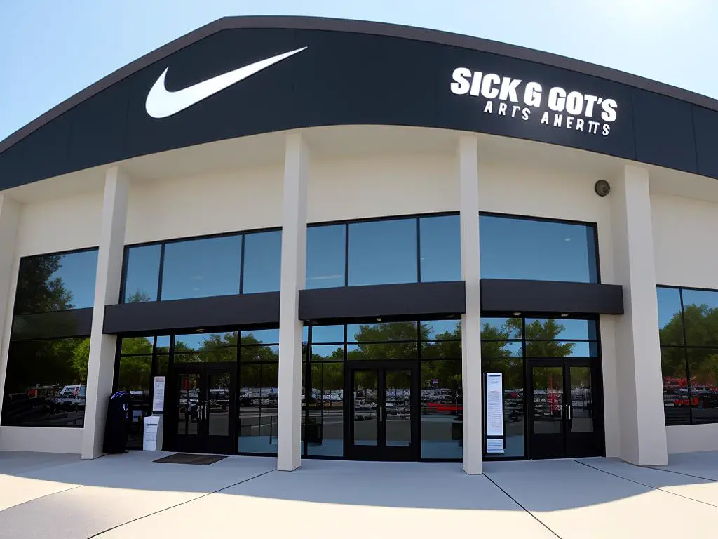 Comparison of online sports stores: Nike, Dick's Sporting Goods, and Academy Sports + Outdoors